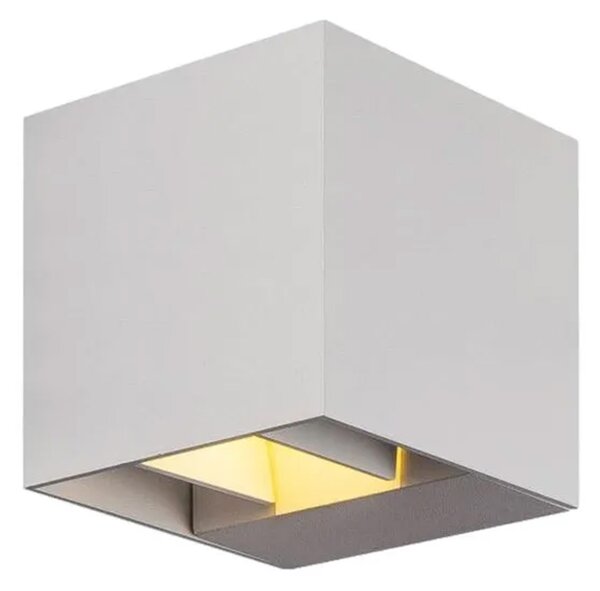 Applique Esterno Moderna Grayson Alluminio Bianco 1 Luce G9 Ip54