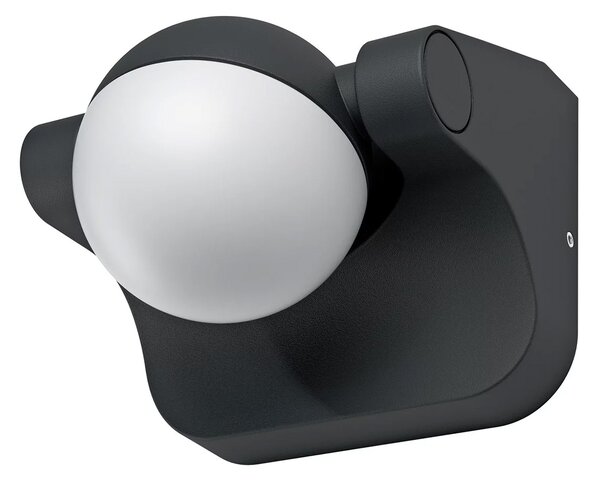 Plafoniera Esterno Moderna Nova Alluminio Antracite Led Integrato 6W 6000K Ip54