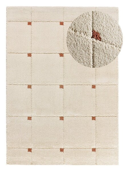 Tappeto color mattone/color crema 80x150 cm Brenda – Universal