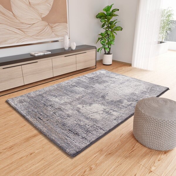 Tappeto grigio 80x150 cm Kivet – Universal