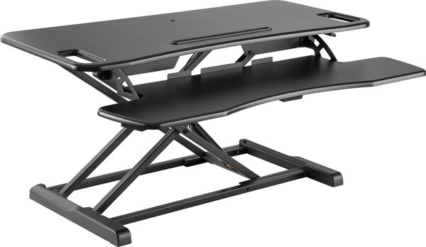 Halterungsprofi Scrivania sit-stand, scrivania in piedi, scrivania regolabile in altezza, piano d'appoggio per scrivania GTS-012