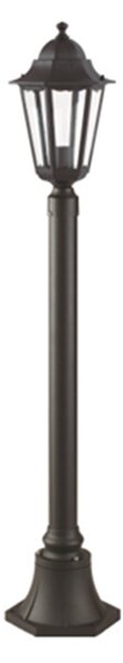 Paletto Esterno Sawyer Alluminio Nero 1 Luce E27 Ip44