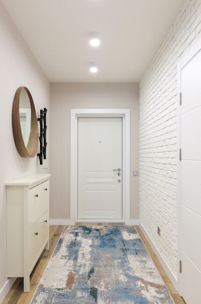 Passatoia azzurra 80x300 cm Sensi Zashi – FD