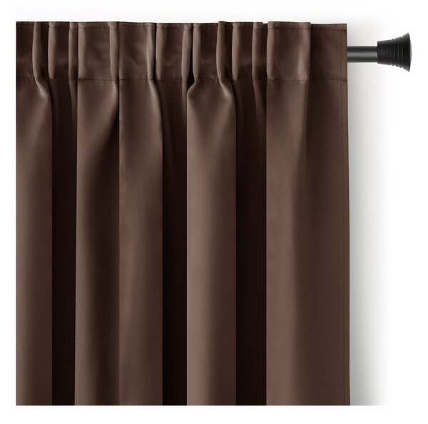 Tenda parzialmente oscurante marrone 140x245 cm Kierra – Restilo