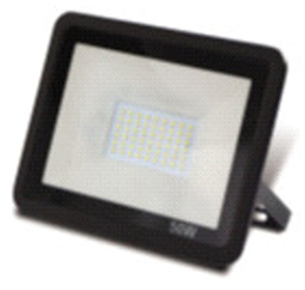 Faro Esterno Contemporaneo Xander Pc Nero Led Integrato 50W 4000K Ip65