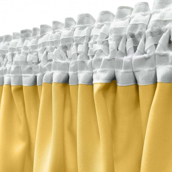 Tenda con nastro Heaven pastello giallo