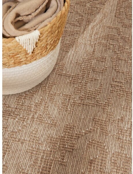 Tappeto da interno/esterno beige/avorio 200x290 cm Duet Kona – NORTHRUGS