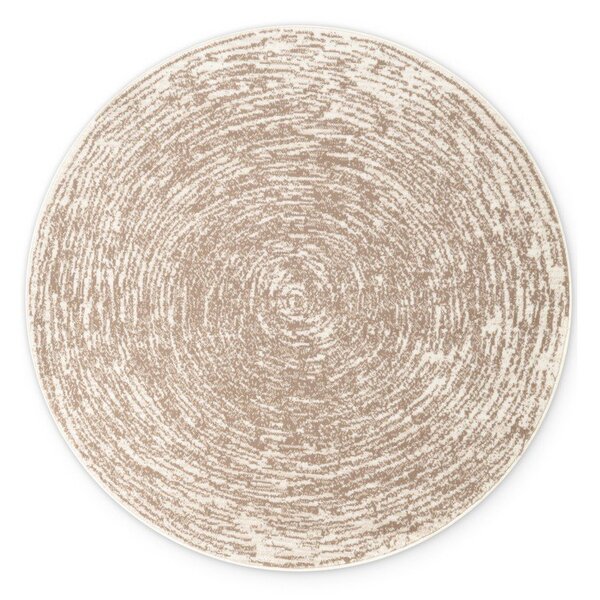 Tappeto rotondo beige/color crema ø 160 cm Gloria Cavallo – Hanse Home