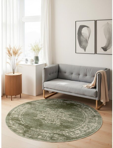 Tappeto rotondo verde ø 120 cm Gloria Lydia – Hanse Home