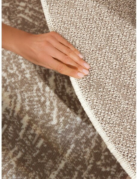 Tappeto rotondo beige/color crema ø 160 cm Gloria Cavallo – Hanse Home