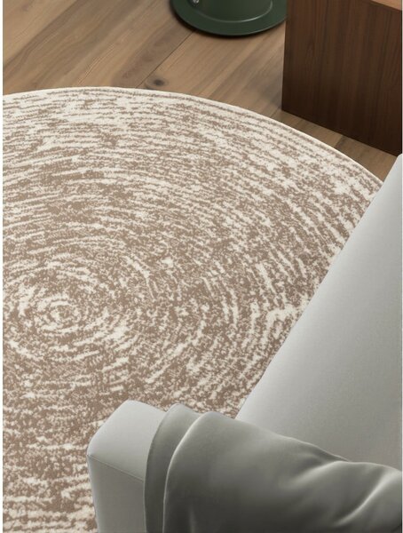 Tappeto rotondo beige/color crema ø 160 cm Gloria Cavallo – Hanse Home