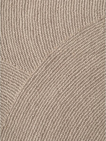Tappeto beige in lana tessuto a mano 80x150 cm Calmio – Hanse Home