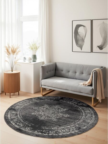 Tappeto rotondo grigio ø 120 cm Gloria Lydia – Hanse Home