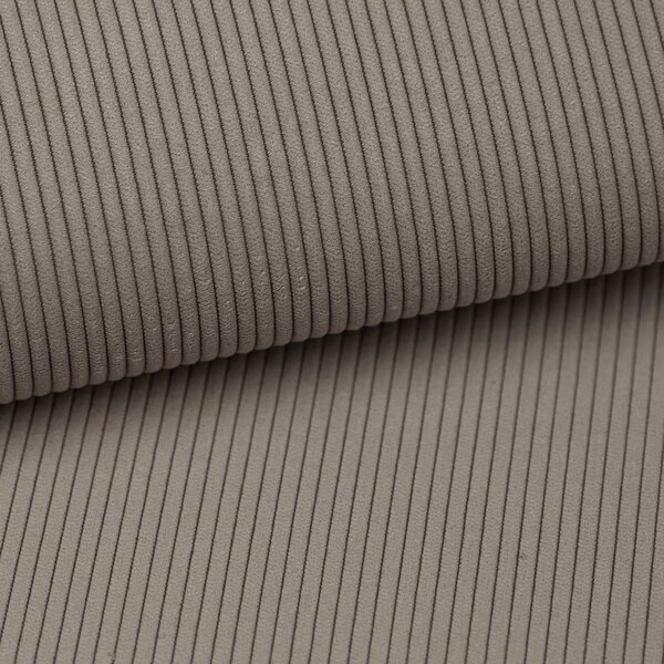 Letto singolo imbottito grigio tortora con contenitore con materasso incluso 90x200 cm Avela – Bonami Selection