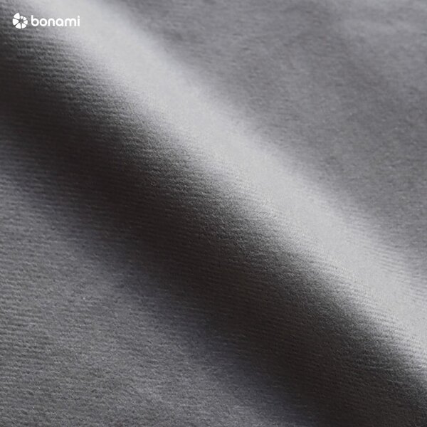 Letto matrimoniale imbottito grigio con rete inclusa 160x200 cm Noira Slim – Bonami Selection