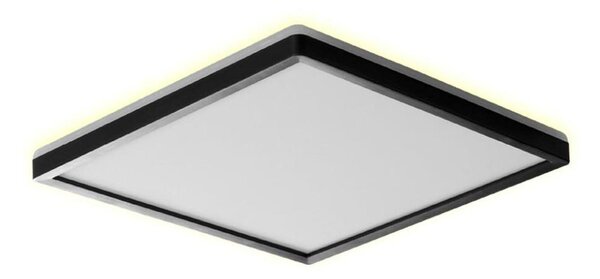 Prezent 27315 -Plafoniera LED da bagno CORDIA SQ LED/24W/230V IP54 nero