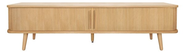 Mobile TV di colore naturale con effetto rovere 178x50x40 cm Rove – Woodman