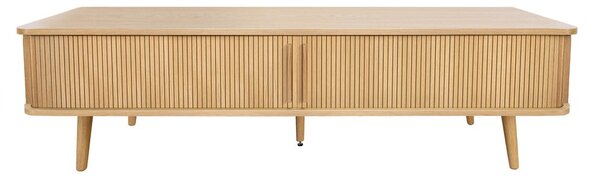 Mobile TV di colore naturale con effetto rovere 178x50x40 cm Rove – Woodman