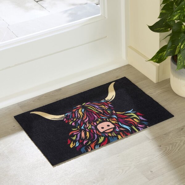 Zerbino 40x60 cm Highland Cow – Artsy Doormats