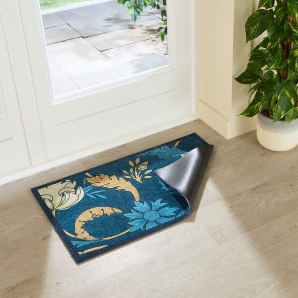 Zerbino 50x80 cm William Morris Blue – Artsy Doormats