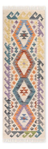 Passatoia in lana reversibile/tessuta a mano 60x190 cm Kamal Oasis – Nouristan