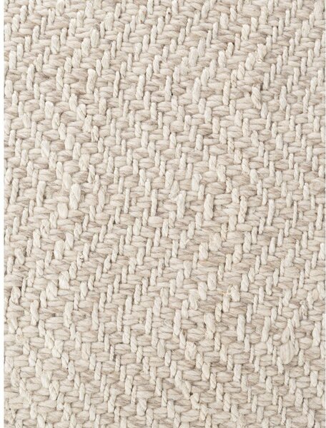 Tappeto color crema e avorio in misto lana tessuto a mano 200x290 cm Majoli – Elle Decoration