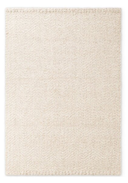 Tappeto color crema e avorio in misto lana tessuto a mano 200x290 cm Majoli – Elle Decoration