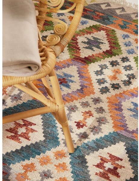 Tappeto in lana reversibile/tessuto a mano 120x170 cm Kamal Oasis – Nouristan