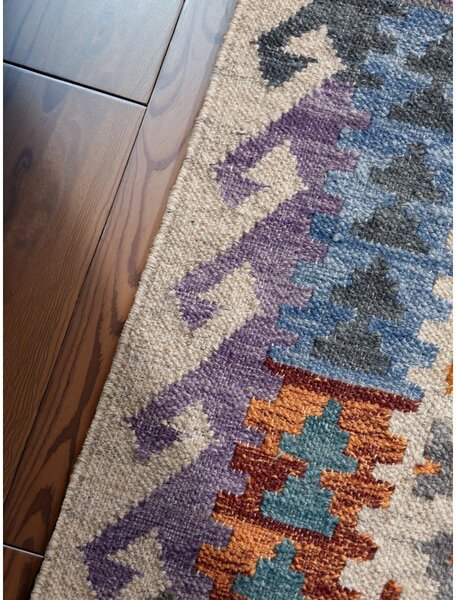 Tappeto in lana reversibile/tessuto a mano 120x170 cm Kamal Oasis – Nouristan