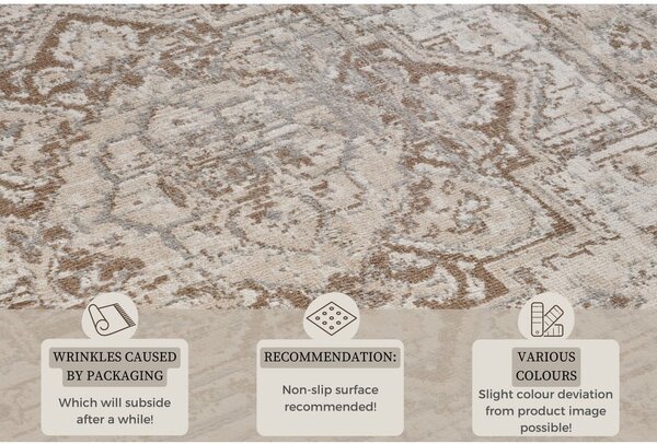Tappeto grigio/beige 160x235 cm Terrain Designer Sand – Hanse Home