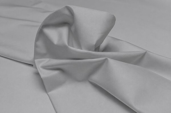 Tessuto 100% cotone al metro - tela - grigio chiaro