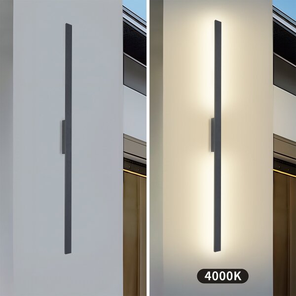 Brilagi - Applique LED da esterno LUNA LED/30W/230V 4000K IP65 150 cm antracite CRI 90