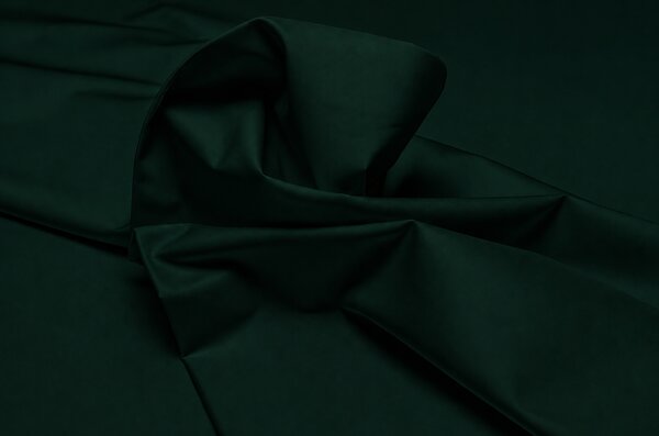 Tessuto 100% cotone al metro - tela - verde bottiglia Made in Italy