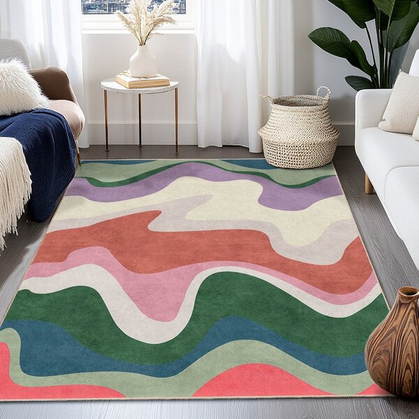 Tappeto lavabile 160x230 cm Squiggly Breeze – Mila Home