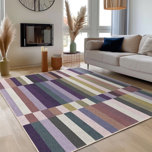 Tappeto viola lavabile 160x230 cm Purple Rain – Mila Home