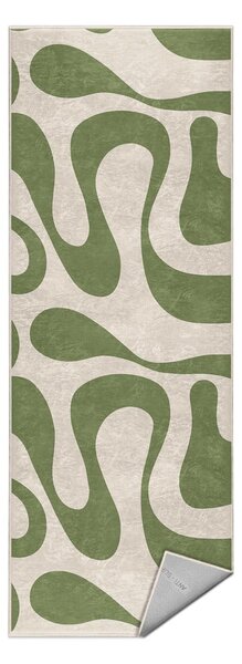 Passatoia verde lavabile 80x200 cm Matcha Latte – Mila Home