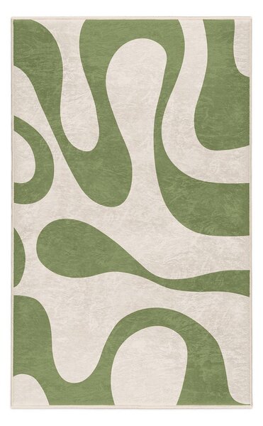 Tappeto verde lavabile 60x100 cm Matcha Latte – Mila Home