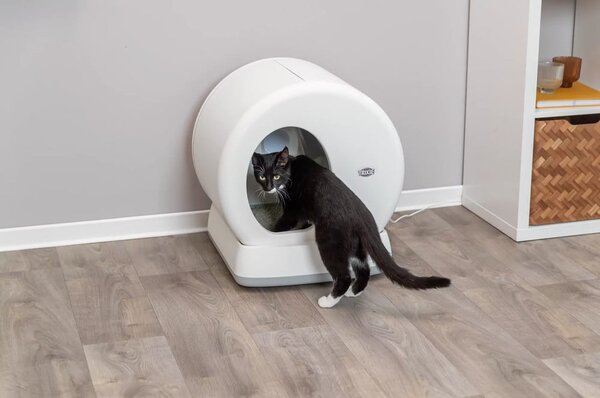 Lettiera per gatti autopulente bianca 52x53 cm Trixie – Plaček Pet Products