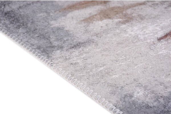 Tappeto grigio e avorio lavabile 60x100 cm Abstract Colors – Vitaus