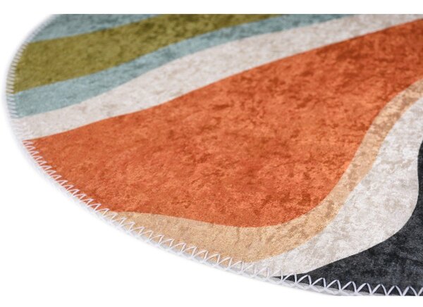 Tappeto rotondo lavabile ø 120 cm Colors of Joy – Vitaus