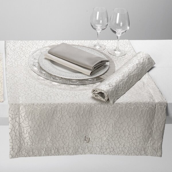 Runner LIU•JO RETE LUREX - Perla Silver