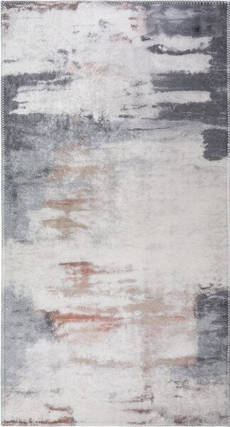 Tappeto grigio e avorio lavabile 60x100 cm Abstract Colors – Vitaus