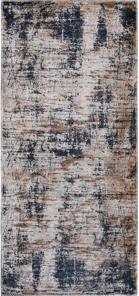 Passatoia blu lavabile 60x150 cm Abstract Colors – Vitaus