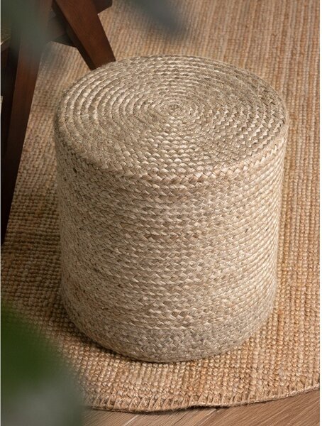 Poggiapiedi greige Jutta Greige – Hanse Home