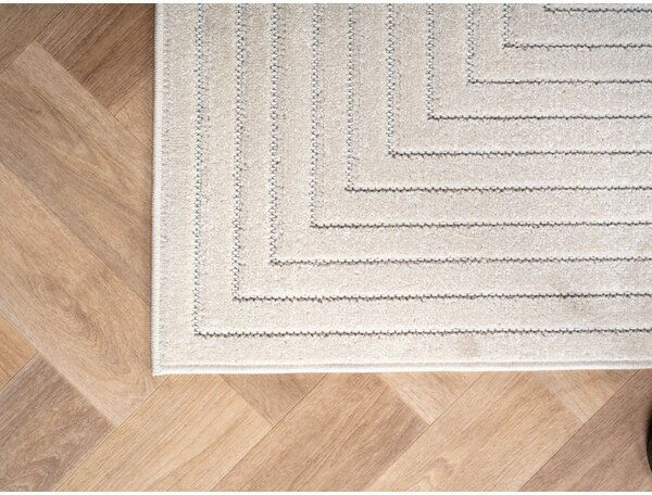 Passatoia da interno ed esterno color crema 80x250 cm Nova 1202 – Ayyildiz Carpets
