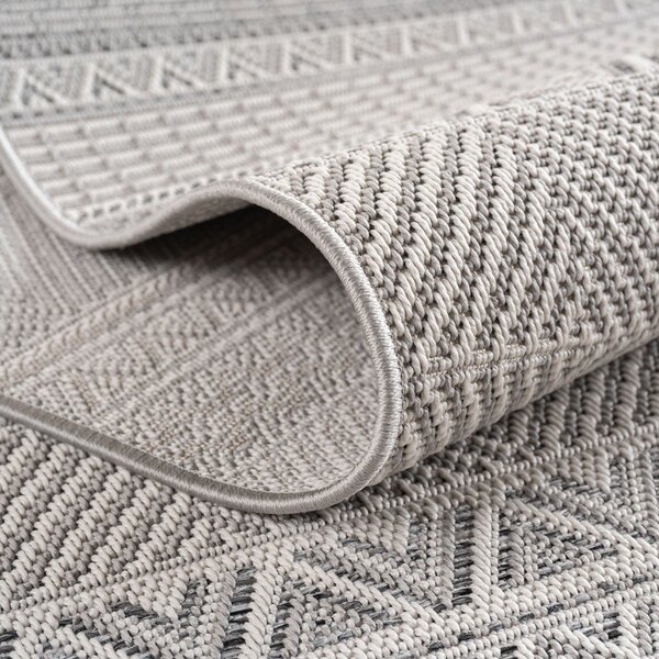 Tappeto da interno ed esterno grigio 200x290 cm Desert 1302 – Ayyildiz Carpets
