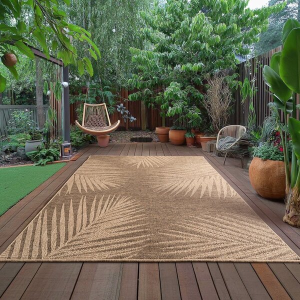 Tappeto da interno ed esterno marrone 160x230 cm Timber 1403 – Ayyildiz Carpets