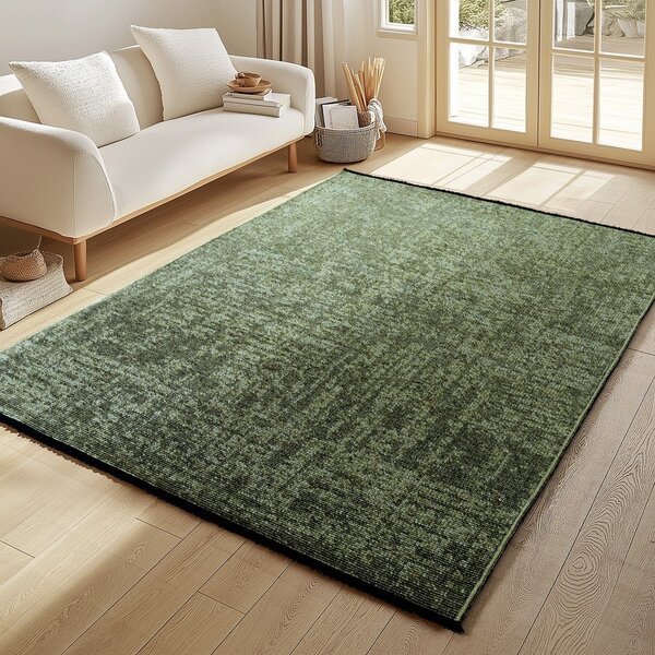 Tappeto verde lavabile 80x150 cm Space 1900 – Ayyildiz Carpets