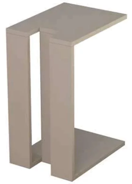 Tavolino da Caffè per Soggiorno 57x40x30 cm Laterale Divano in Legno MDF Tortora