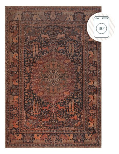 Tappeto burgundy lavabile 115x170 cm Nico Global – Flair Rugs